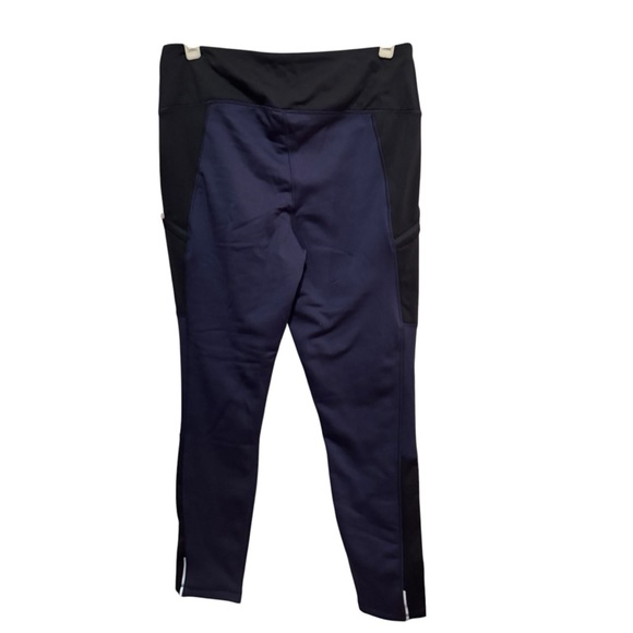 Active Life - fleece lined leggings - size XL NWT Choice of Navy or Burgundy - Picture 7 of 16